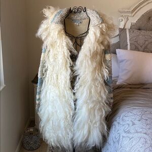 Mongolian Wool Coat by Manos Del Uruguay